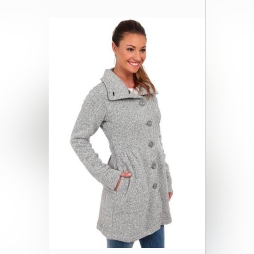 Patagonia Gray Better Sweater Long Coat S